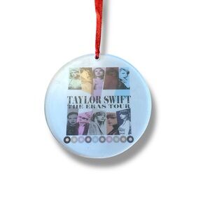 Taylor Swift Eras Tour Hanging Christmas‎ Ornament Music Tour Merch Decoration